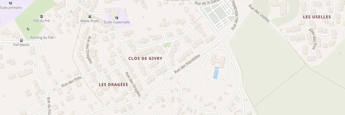 Plan du 40 Lot Le Clos de Givry à Livry-sur-Seine