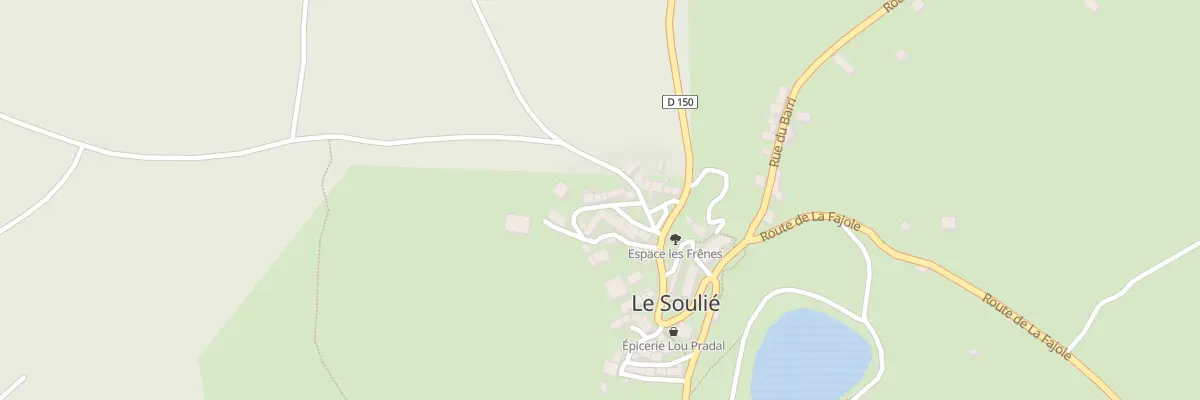 Plan du 8 Rue Beau Soleil au Soulié