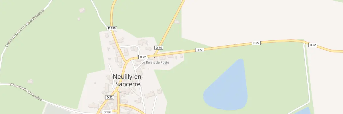 Plan du 214 Rte de Sancerre à Neuilly-en-Sancerre