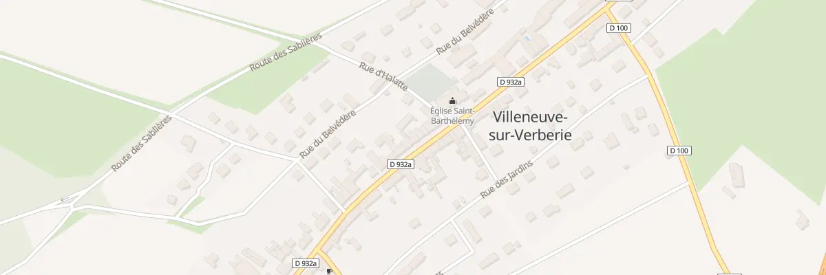 Plan du 36 Rue des Flandres à Villeneuve-sur-Verberie