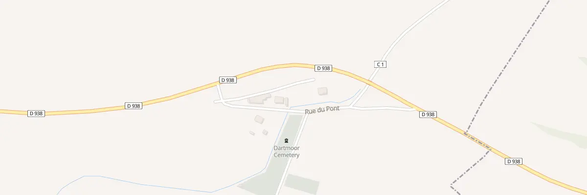 Plan du 6 Rue du Pont à Bécordel-Bécourt