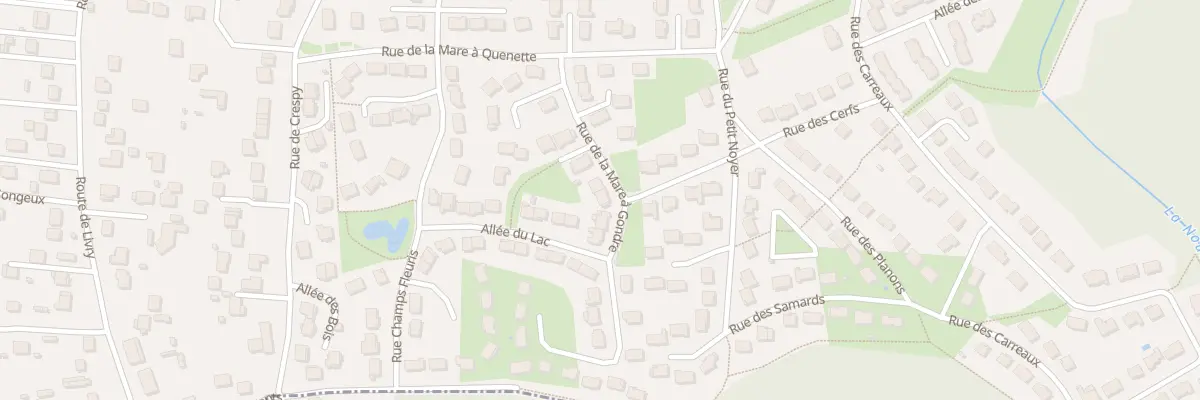 Plan du 116 Rue de la Mare à Gondre à Vaux-le-Pénil