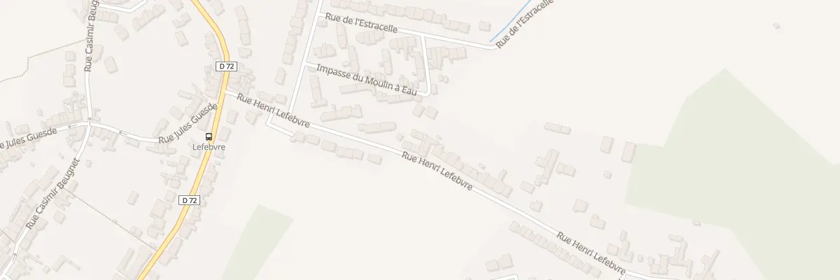 Plan du 215 Rue Henri Lefebvre à Beuvry