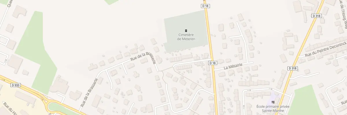 Plan du 23 Rue du Cdt Clemmer à Méteren