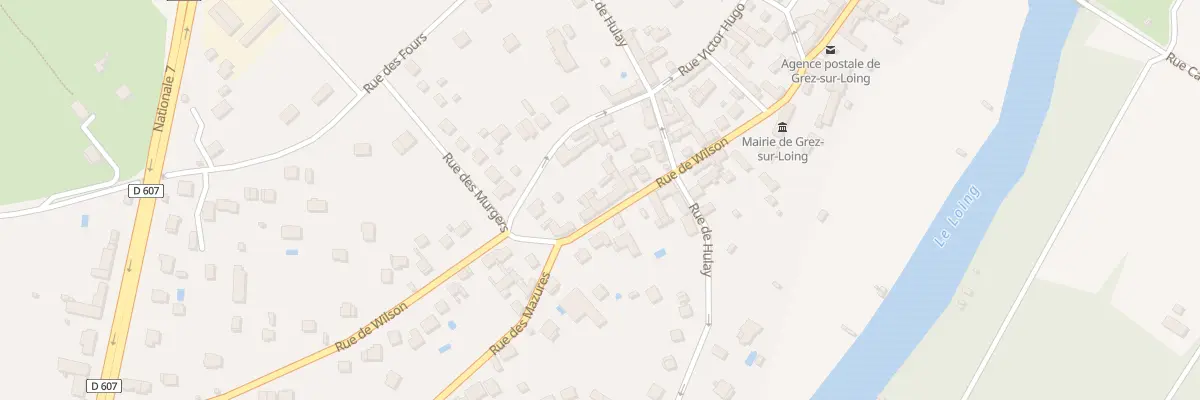 Plan du 43B Rue Wilson à Grez-sur-Loing