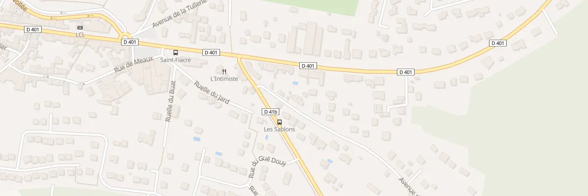Plan du 1B Av des Sablons à Dammartin-en-Goële