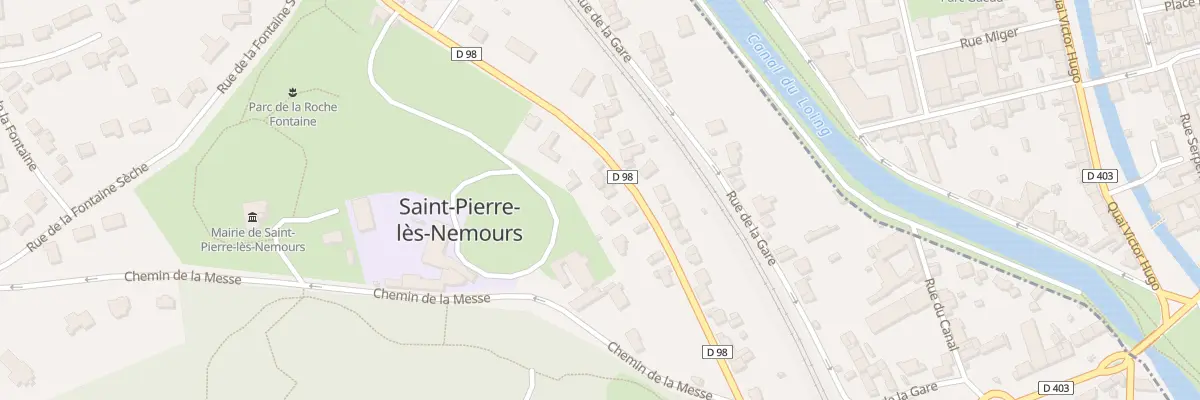 Plan du 21 Av Léopold Pelletier à Saint-Pierre-lès-Nemours