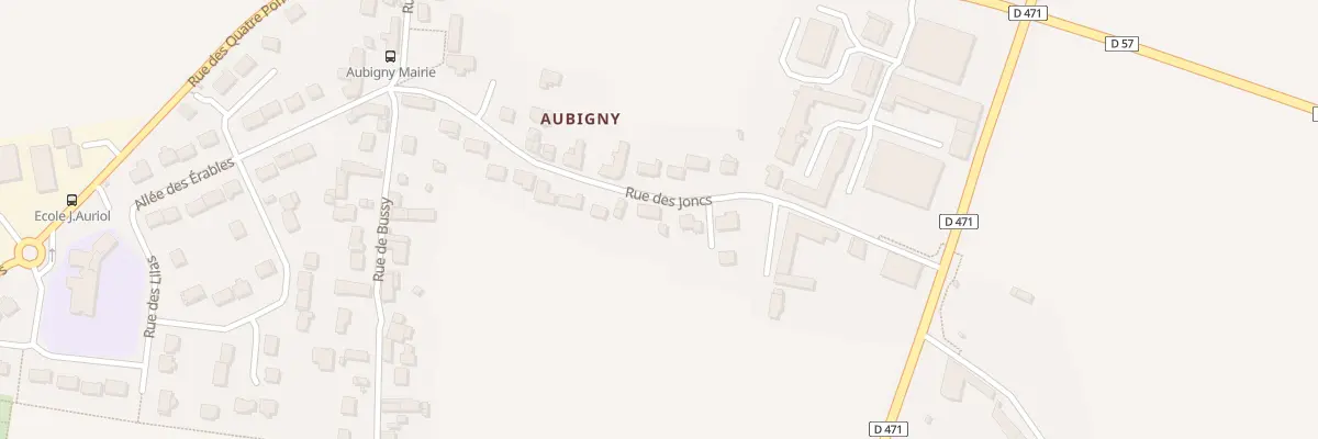 Plan du 16 Rue des Joncs à Montereau-sur-le-Jard