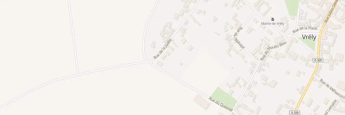 Plan du 22 Rue de la Judée à Vrély