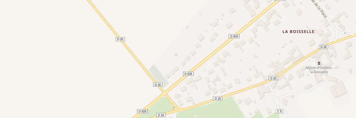 Plan du 7 Rte de Bapaume à Ovillers-la-Boisselle
