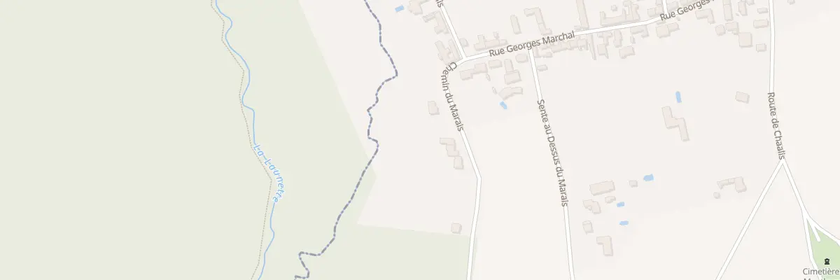Plan du 3 Che du Marais à Montlognon
