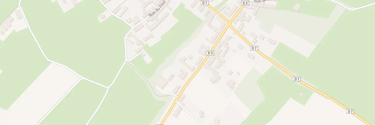Plan du 8 Rte de Monchy à Ransart
