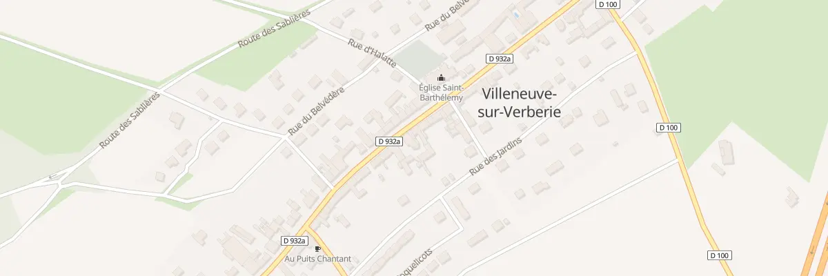 Plan du 65 Rue des Flandres à Villeneuve-sur-Verberie