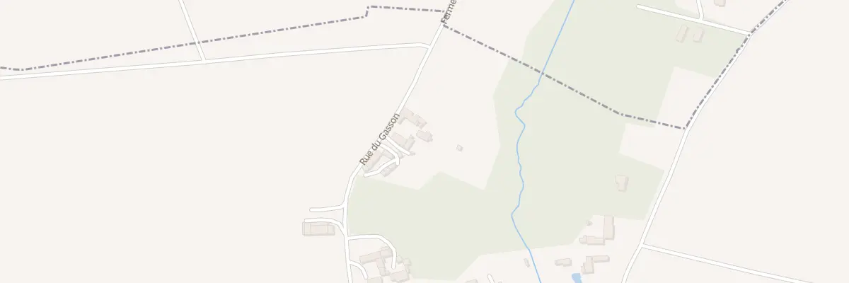 Plan du 24 Rue de Gasson à Préfontaines