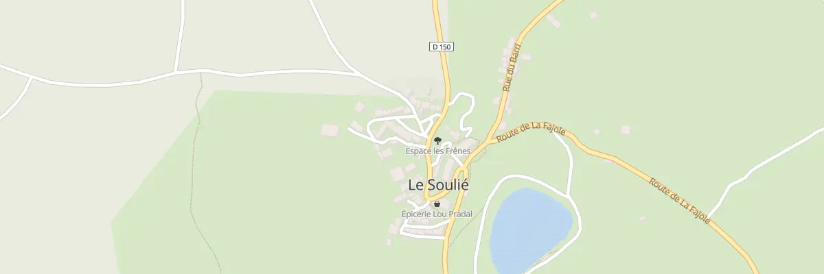 Plan du 5186 Le Soulie-Haut au Soulié