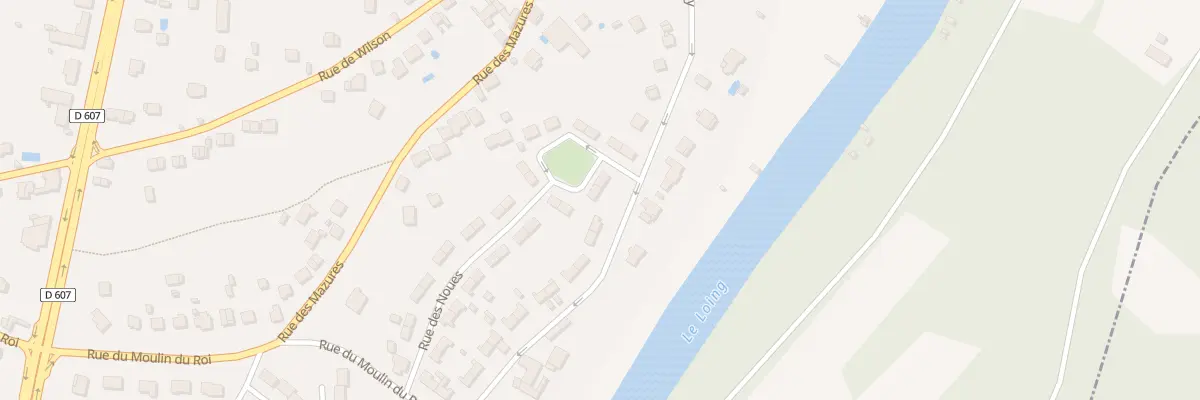 Plan du 28 Rue des Noues à Grez-sur-Loing