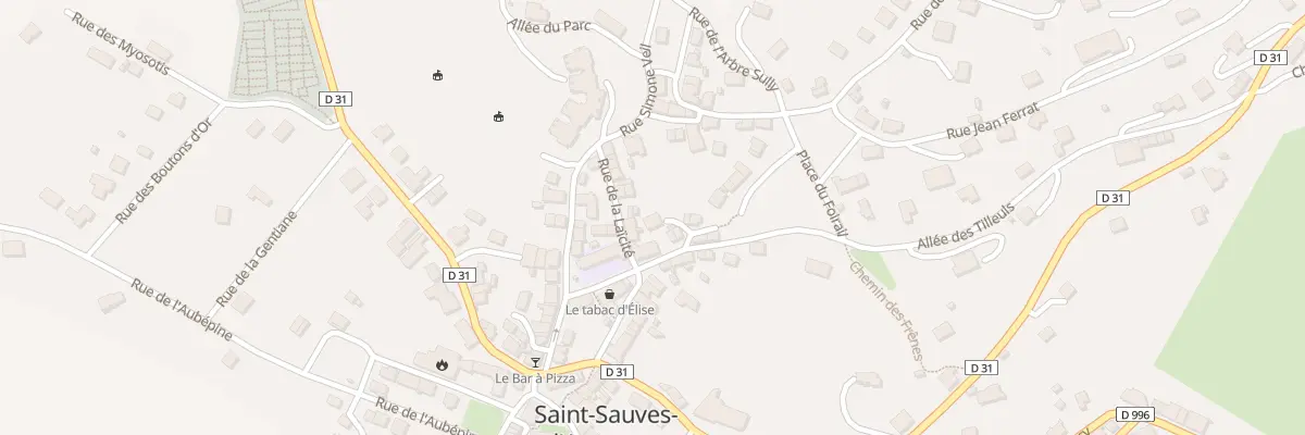 Plan du 5079 Saint Sauves à Saint-Sauves-d’Auvergne