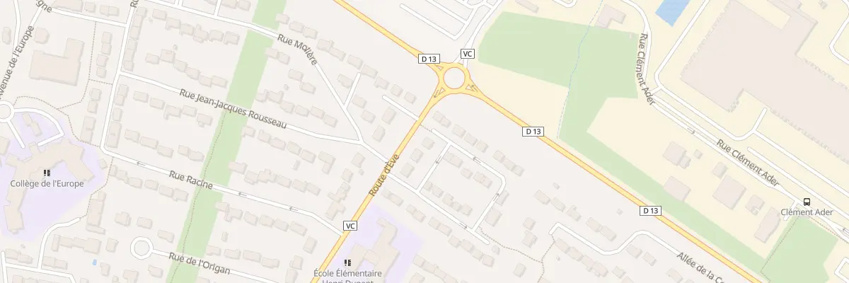Plan du 42 All de la Mare à Dumez à Dammartin-en-Goële