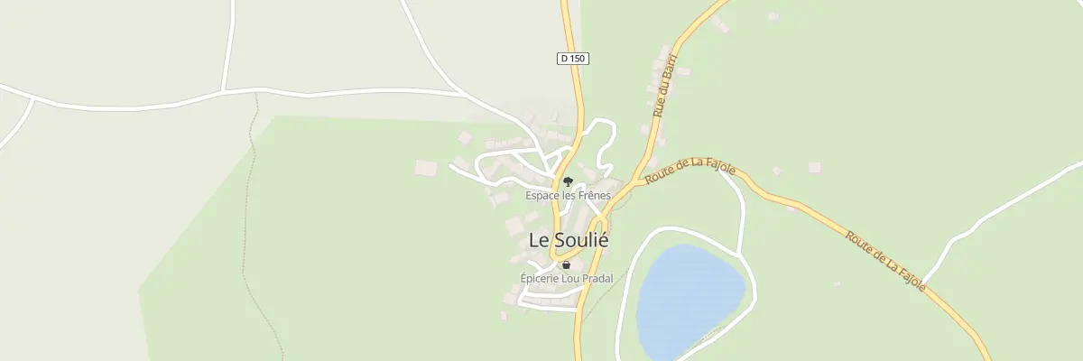 Plan du 5050 Le Soulie-Haut au Soulié
