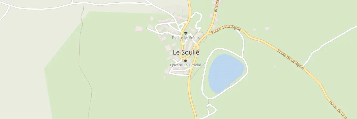 Plan du 5175 Le Soulie-Haut au Soulié