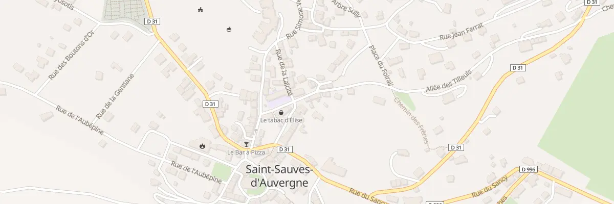 Plan du 5124 Saint Sauves à Saint-Sauves-d’Auvergne