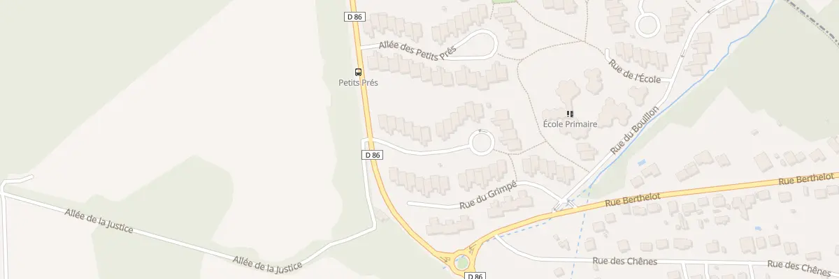 Plan du 9 All des Pressoirs à Pomponne