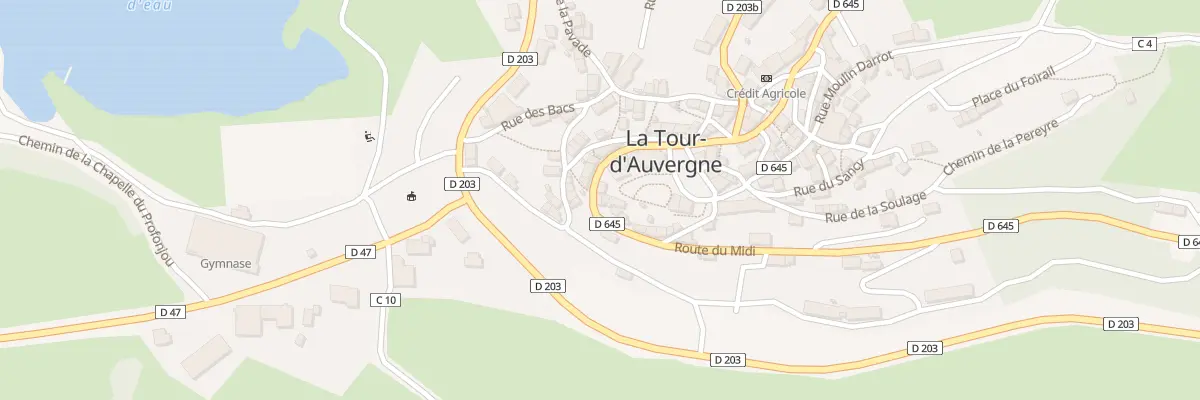 Plan du 5142 Rte de Besse à La Tour-d’Auvergne
