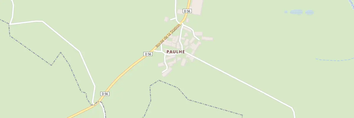 Plan du 5103 Paulhe à Trémouilles
