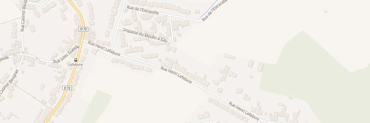 Plan du 247 Rue Henri Lefebvre à Beuvry