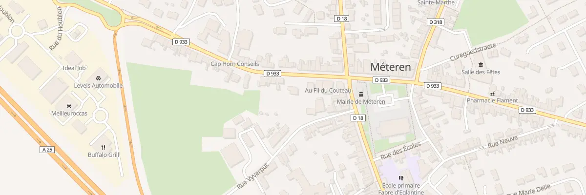 Plan du 58 Rue Nationale à Méteren