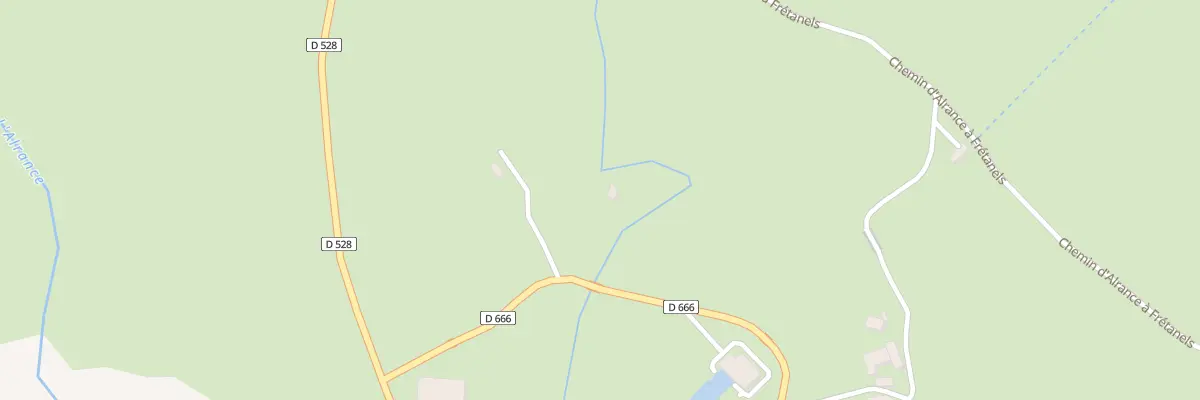 Plan du 5201 La Peyssiere à Alrance
