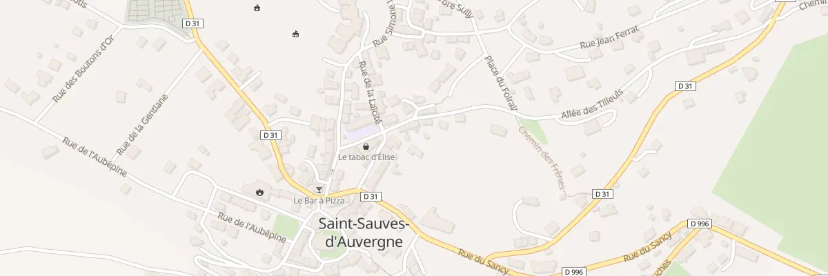 Plan du 5119 Saint Sauves à Saint-Sauves-d’Auvergne