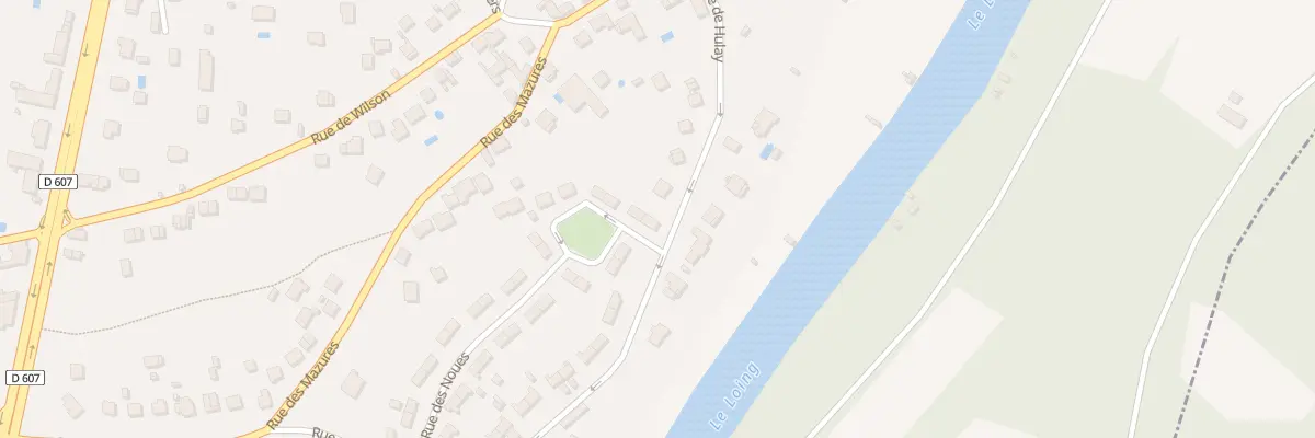 Plan du 37 Rue des Noues à Grez-sur-Loing