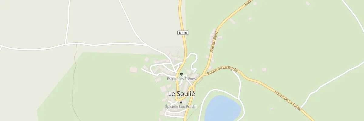 Plan du 2 Rue de Saint Brancary au Soulié