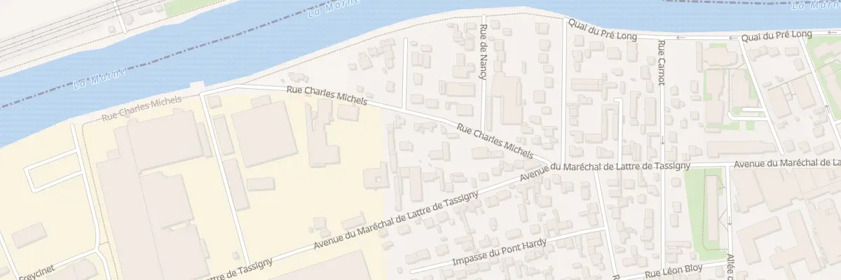 Plan du 13 Rue Charles Michels à Lagny-sur-Marne