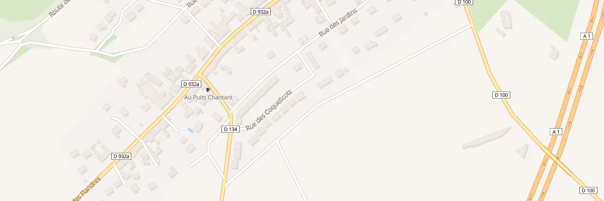 Plan du 6 Rue des Coquelicots à Villeneuve-sur-Verberie