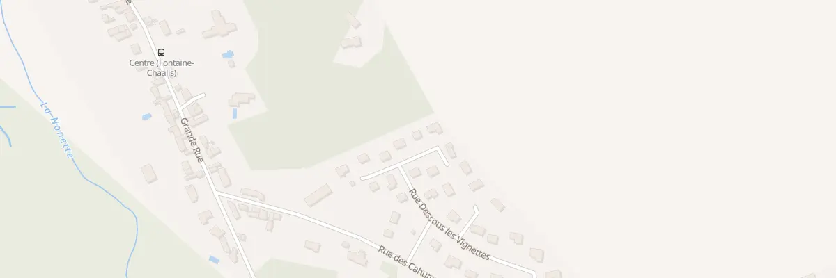 Plan du 10 Rue Dessous Les Vignettes à Fontaine-Chaalis