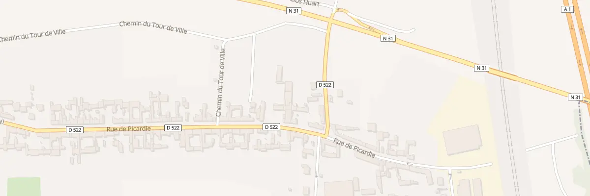 Plan du 20 Rue de Picardie à Arsy