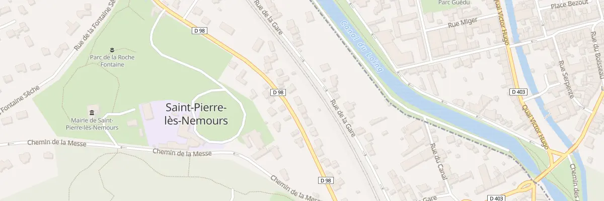 Plan du 24 Av Léopold Pelletier à Saint-Pierre-lès-Nemours