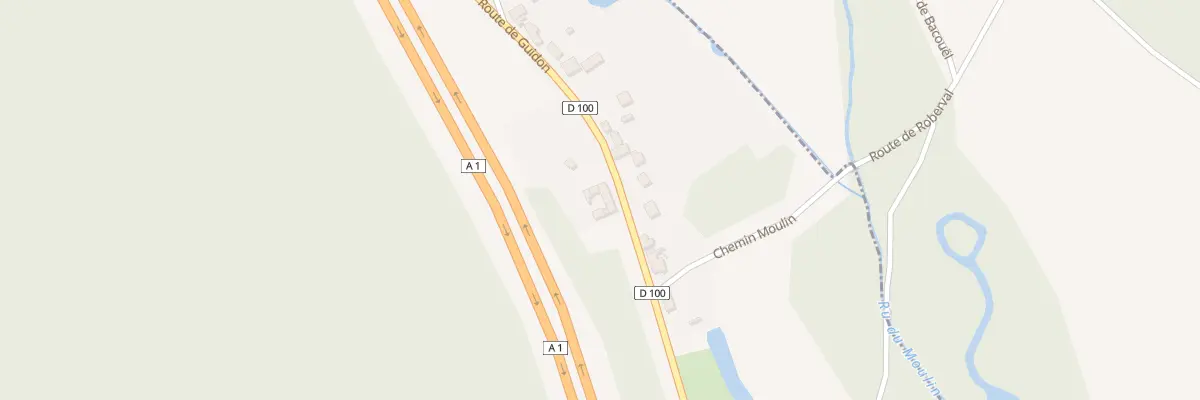 Plan du 1 Rte de Guidon à Roberval