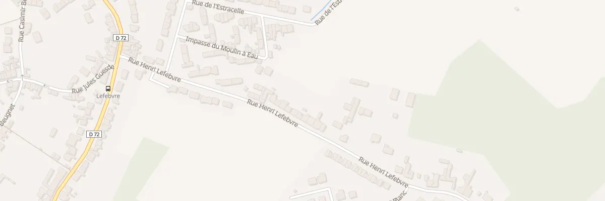 Plan du 275 Rue Henri Lefebvre à Beuvry