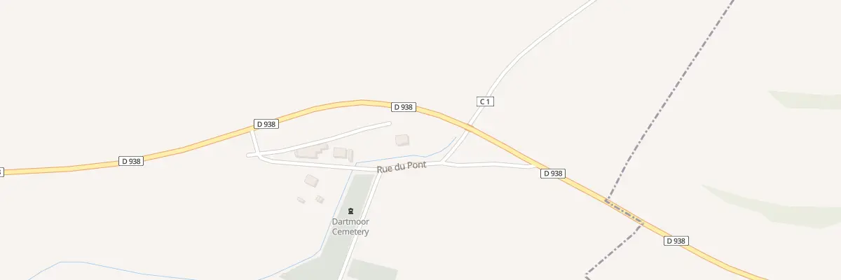 Plan du 4 Rue du Pont à Bécordel-Bécourt