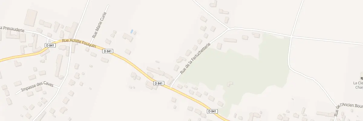 Plan du 1 Rue de la Ferluchetterie à Corquilleroy