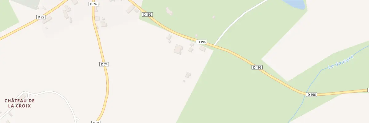 Plan du 312 Rte de la Grande Sauldre à Neuilly-en-Sancerre