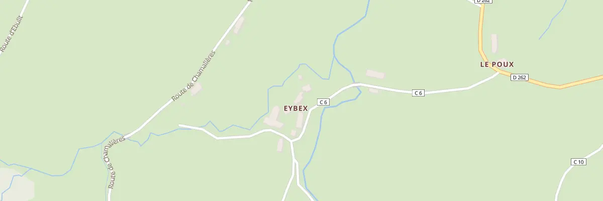 Plan du 5009 Eybex au Claux