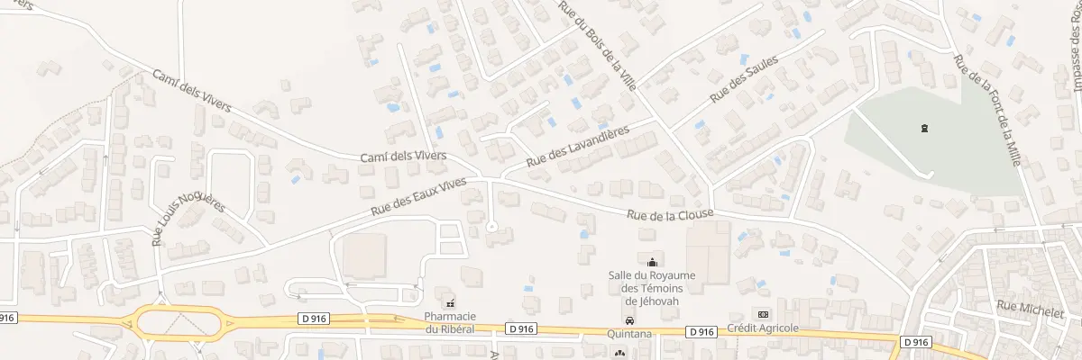 Plan du 29B Rue de la Clouse à Millas