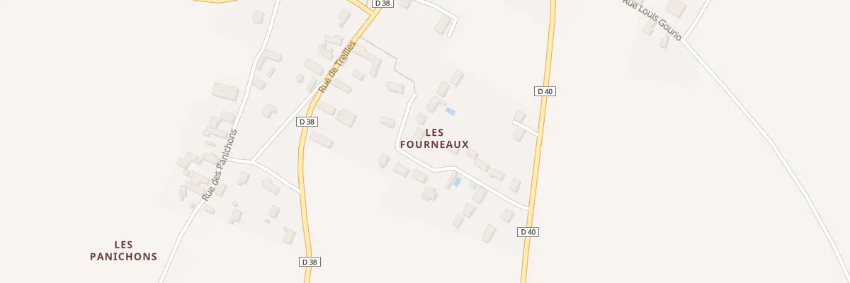 Plan du 14 Rue des Fourneaux à Préfontaines