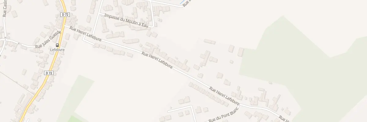 Plan du 303 Rue Henri Lefebvre à Beuvry