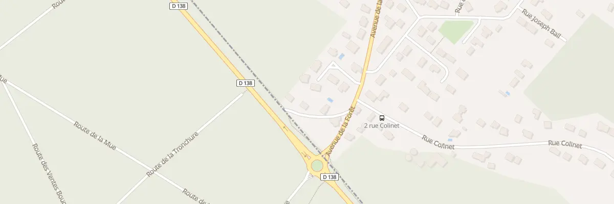 Plan du 9001 Che des Signaux à Bois-le-Roi