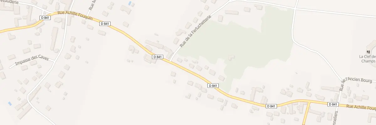 Plan du 58 Rue Achille Fouquin à Corquilleroy